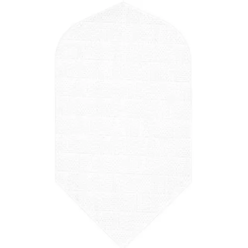 150-Micron Nylon Dart Flights – Slim Profile, White