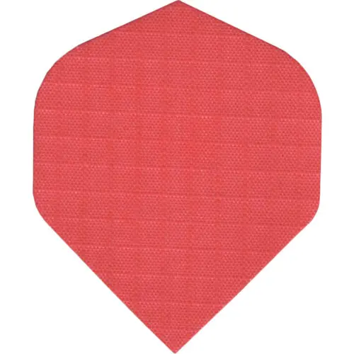 150-Micron Nylon Dart Flights – Standard Cut, Red