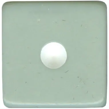 16mm Gray Square-Edged Dice with White Number Pips