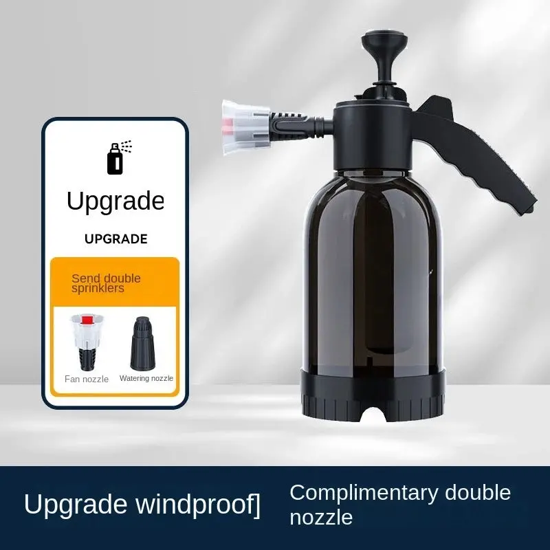 2-Liter Manual Foam Sprayer for Cars — Adjustable Nozzle Kit for Snow Foam, Windows, and Detailing