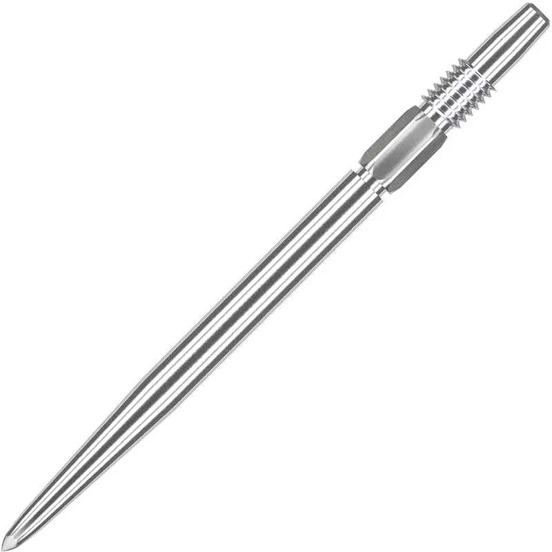 30mm Silver Swiss Point Steel Dart Tips by Target