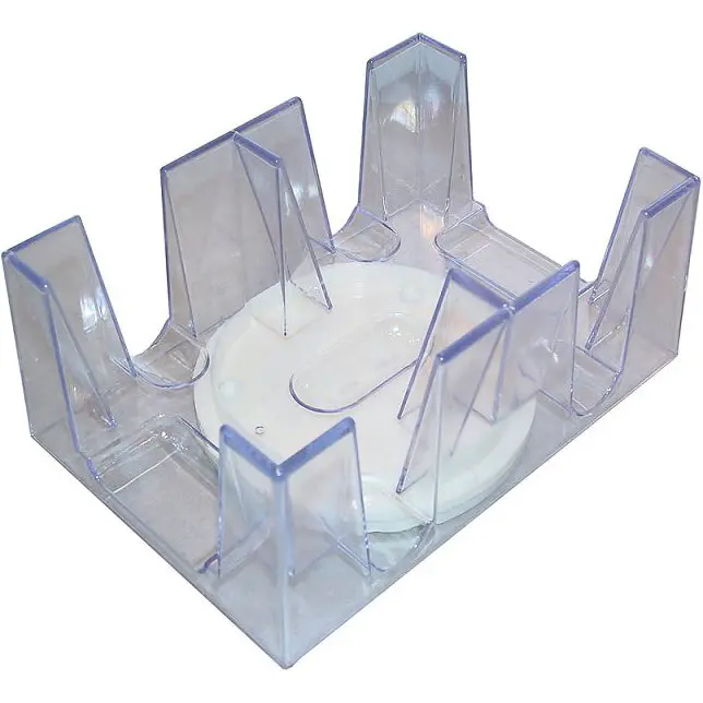 6-Deck Rotating Playing Card Dispenser Tray