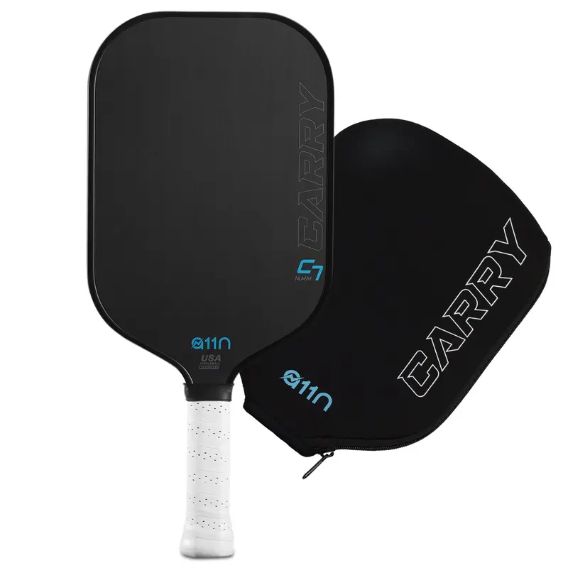 A11N Carry C7 Raw Carbon Fiber Pickleball Paddle – Ultra-Thin Profile & Power-Focused Core