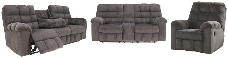 Acieona Signature Design 3-Piece Living Room Furniture Collection