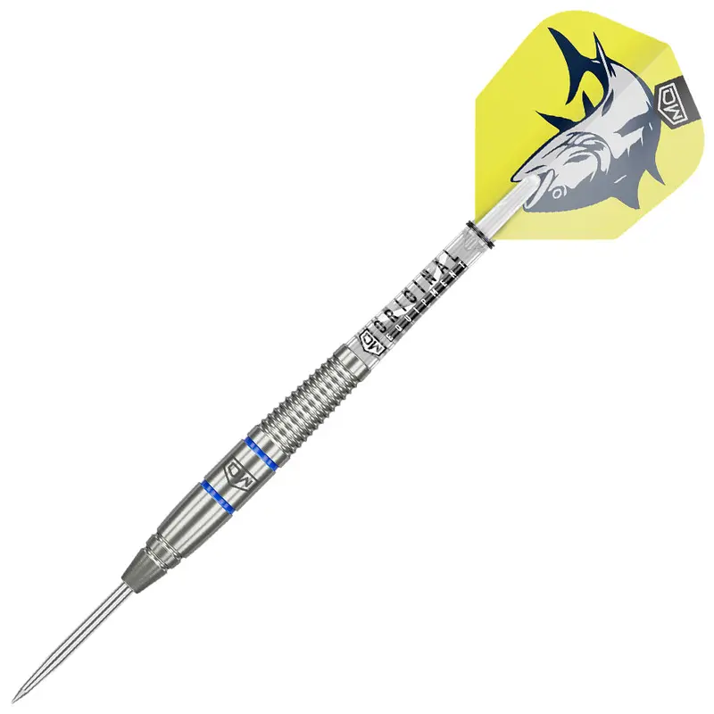 Bluefin Steel Tip Darts by Dart World – 21g Control-Focused Weight