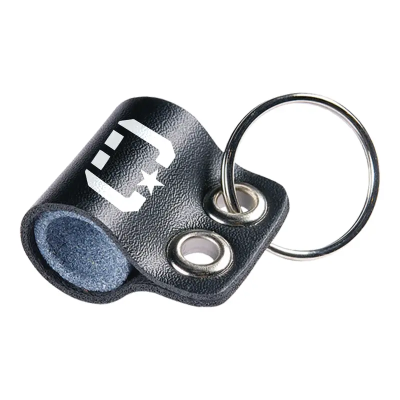 Colonial Leather-Bound Dart Sharpener Keychain