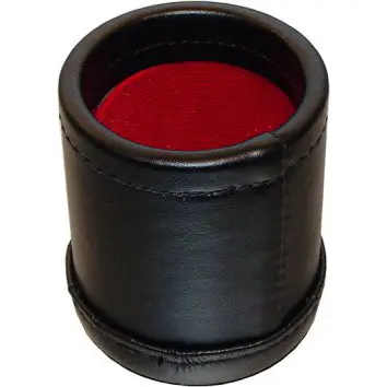 Deluxe Dice Cup with Five Polyhedral Dice Included