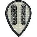Dimplex 75-Micron Clear-and-Black Pear Dart Flights