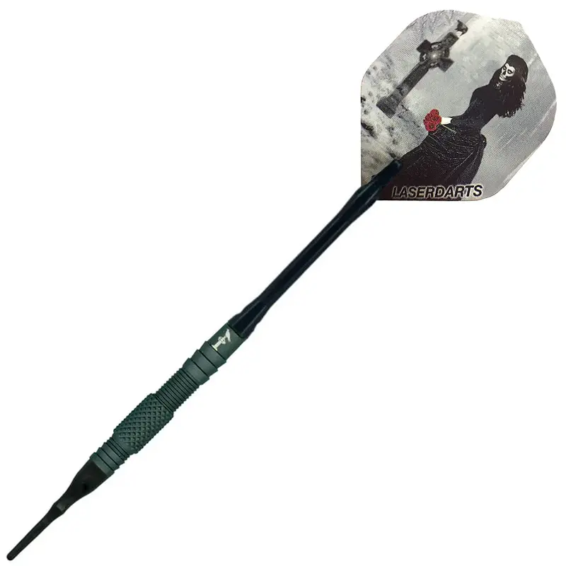 Laserdarts Widow Maker Soft Tip Darts – Matte Black, 18g