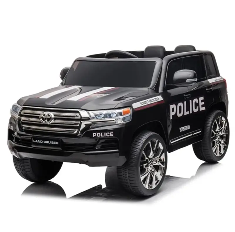 Licensed Toyota Land Cruiser Police Ride-On Car – Realistic Kids’ Electric Vehicle with Detailing