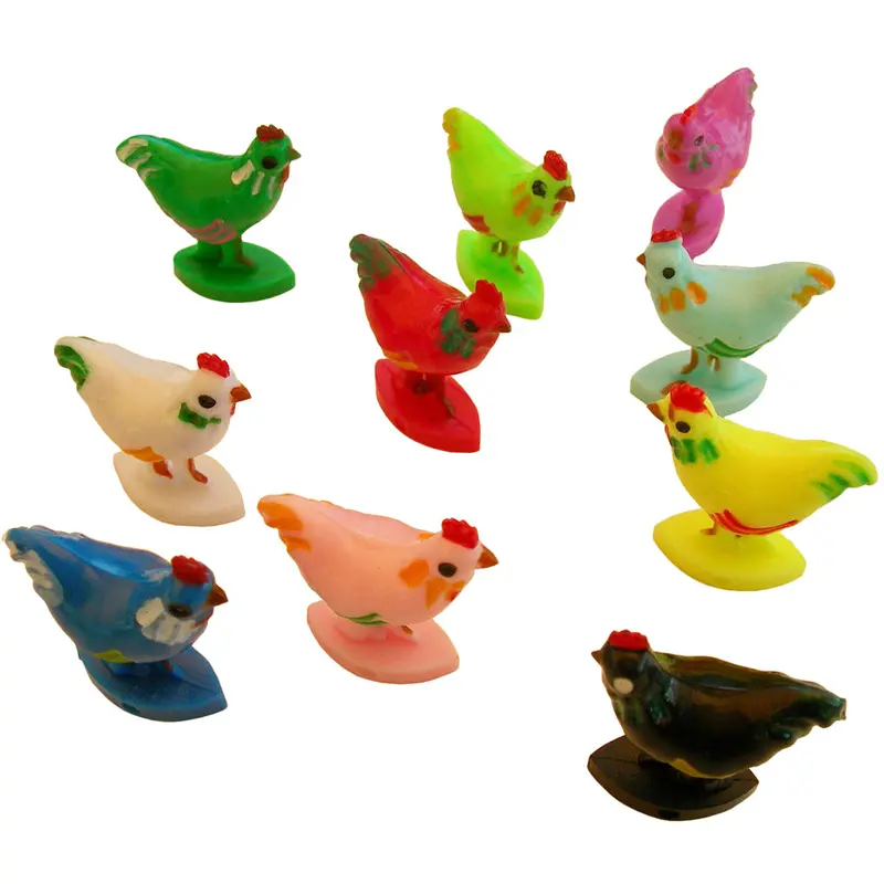 Mexican Train Domino Game – Chicken Set (10-Piece)