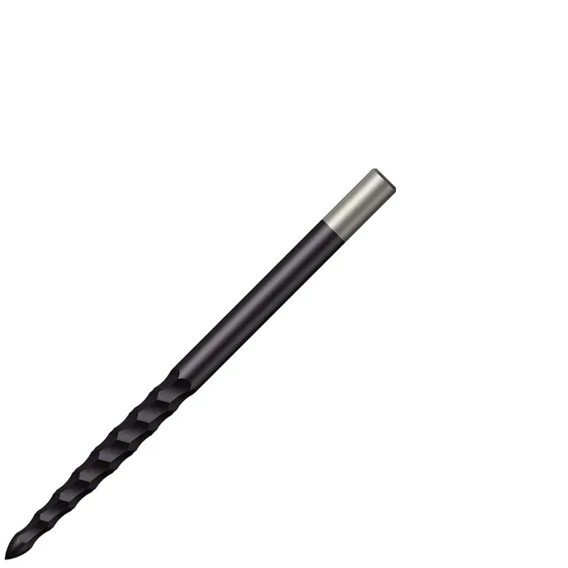 Misson Lunar FS Steel Dart Points – Black, 38mm Rough-Cut