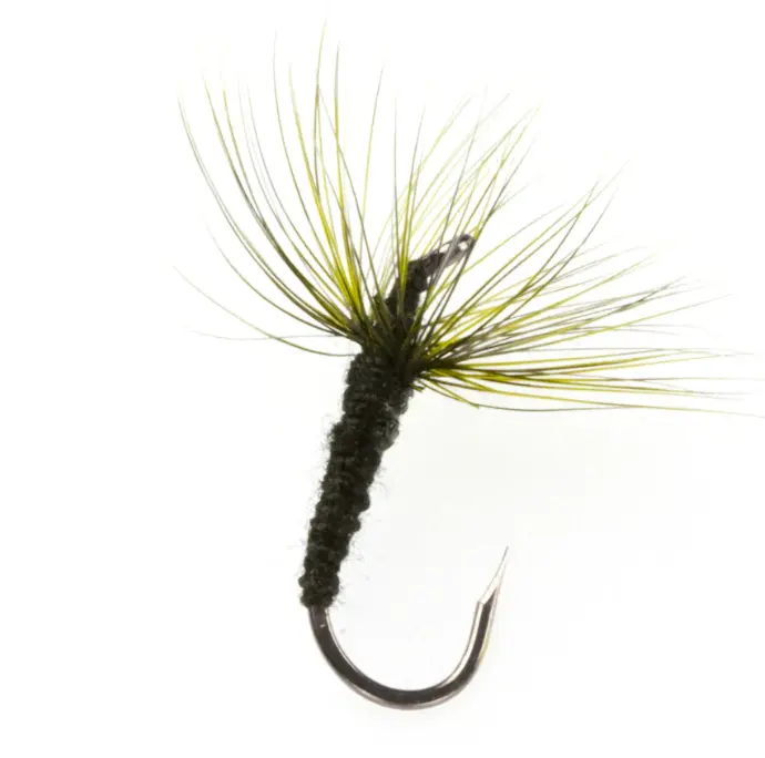 One-Pattern Kebari – Black and Green Variant for Versatile Fishing