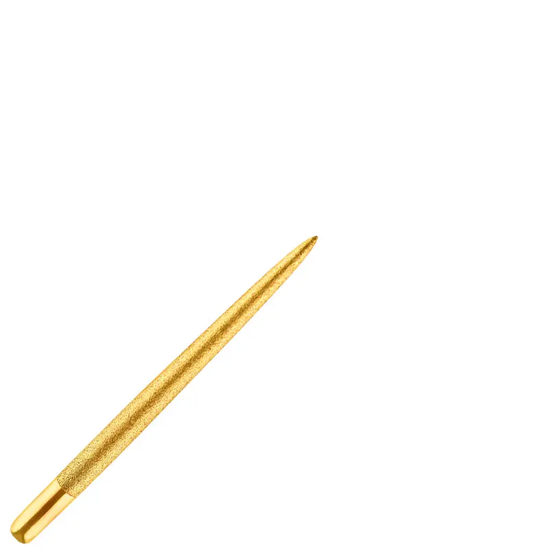 One80 Sand-Coated Long Taper Steel Points – 36mm Gold