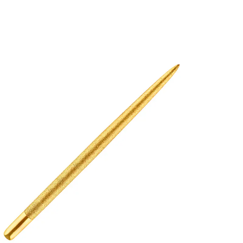 One80 Sand-Coated Long Taper Steel Points – 42mm Gold
