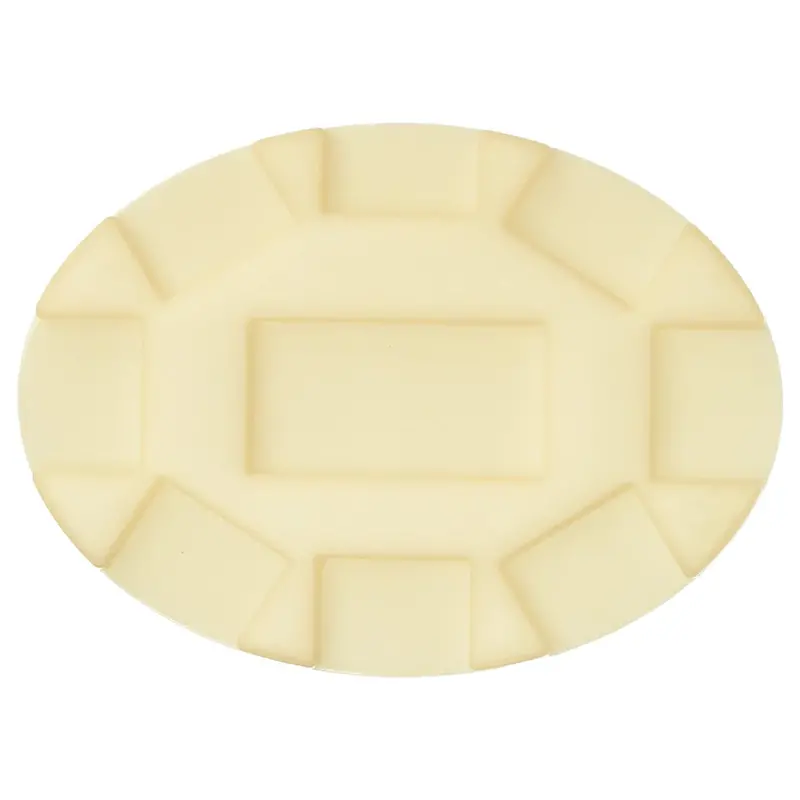 Oval Mexican Train Domino Hub for Tile-Based Gameplay