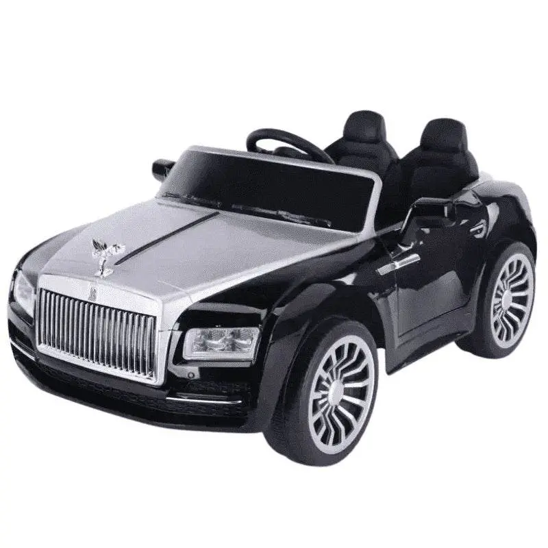 PATOYS Rolls-Royce Style Rechargeable Ride-On Car for Toddlers – Remote-Controlled (Color May Vary)
