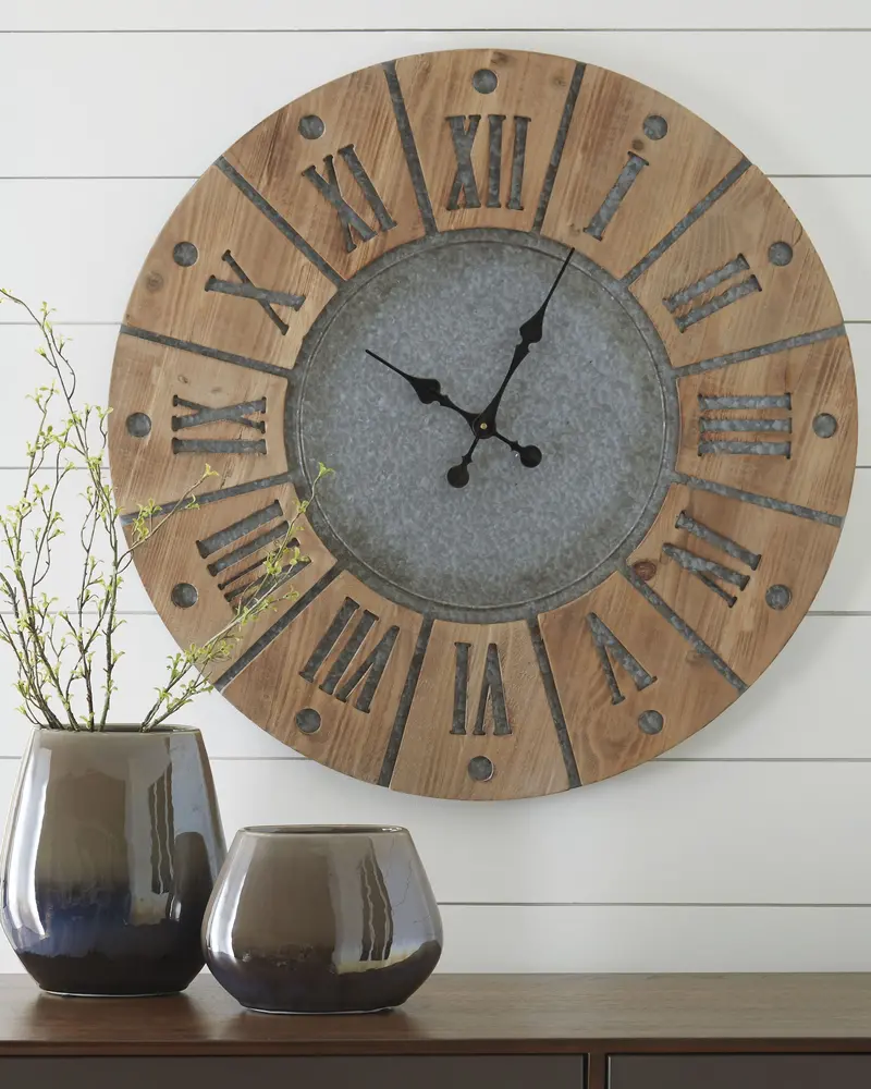 Payson Minimalist Wall Clock – Signature Design by Ashley