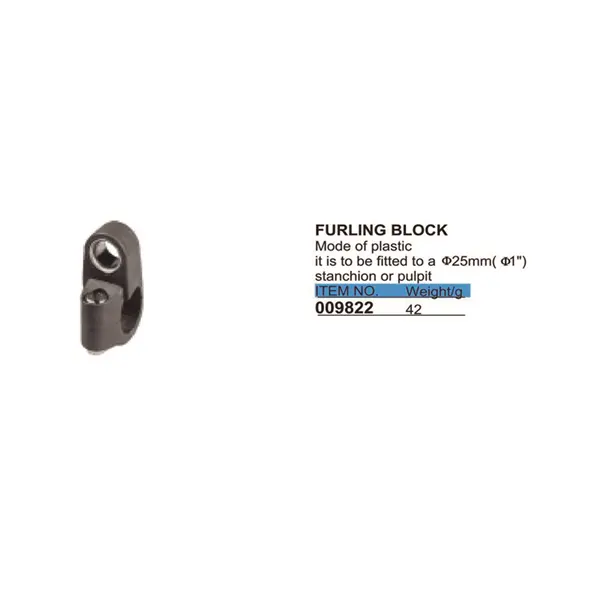 Pet Furling Line Tensioner Pulley
