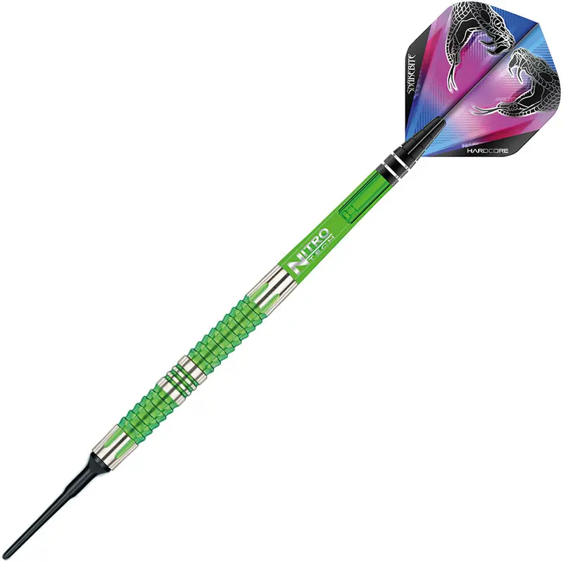 Peter Wright Red Dragon Snake Bite Mamba 2 Soft Tip Darts – 18g