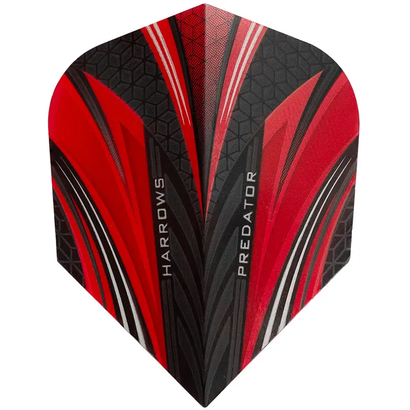 Predator Red Standard Dart Flights