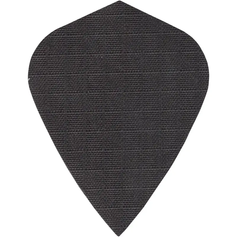 Premium Nylon Dart Flights – 150 Micron, Kite Black