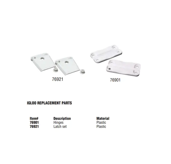 SeaChoice Cooler Hinge – Marine-Grade Stainless