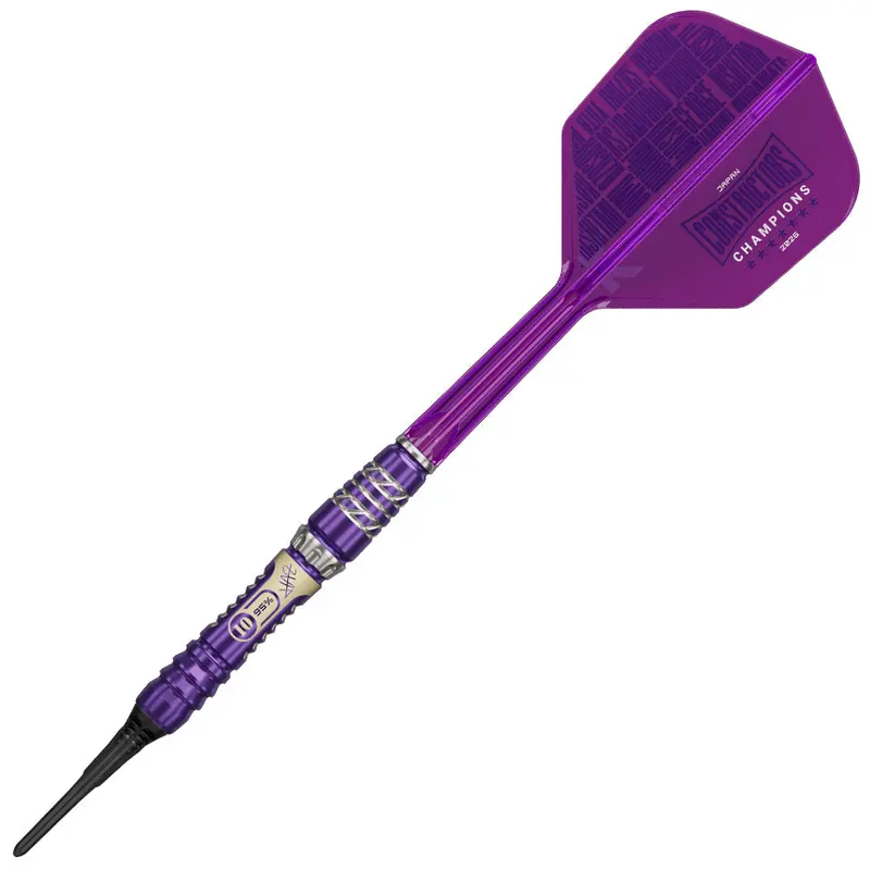 Target Rising Sun G10 Constructors Champion Soft-Tip Darts – 21.5g Advanced Tungsten Alloy