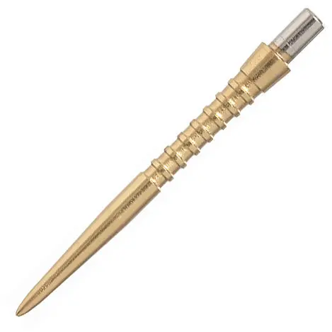 Target Storm Grooved Steel Dart Points – 30mm Gold