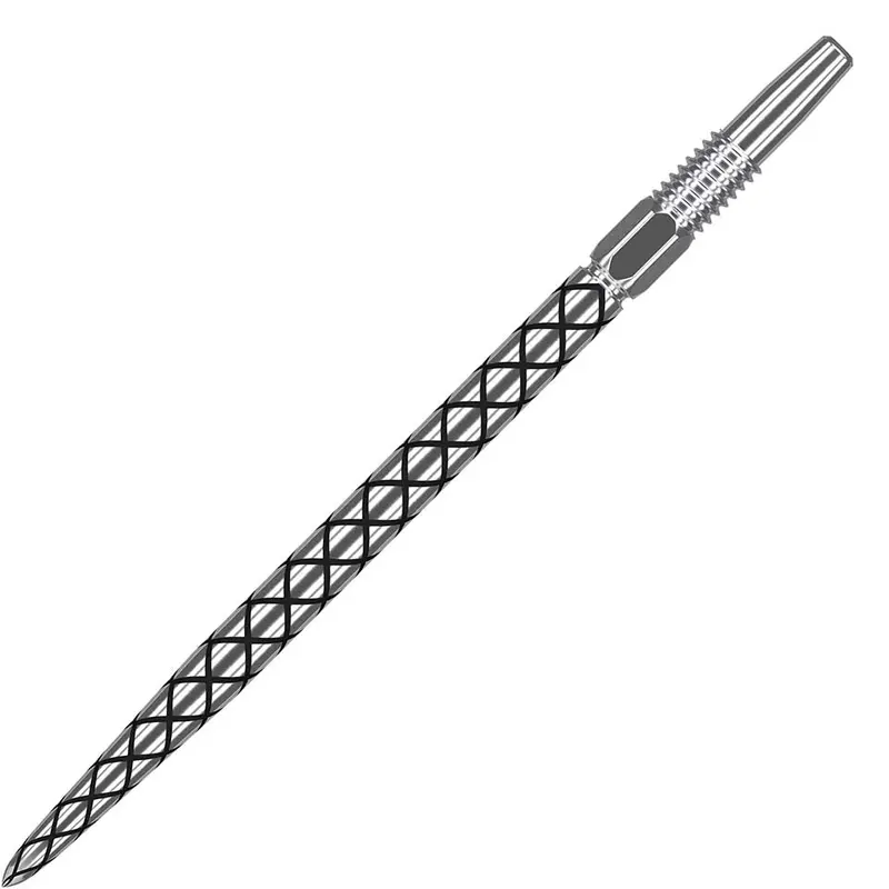 Target Swiss Diamond Pro Steel Dart Points – 35mm Metallic Silver