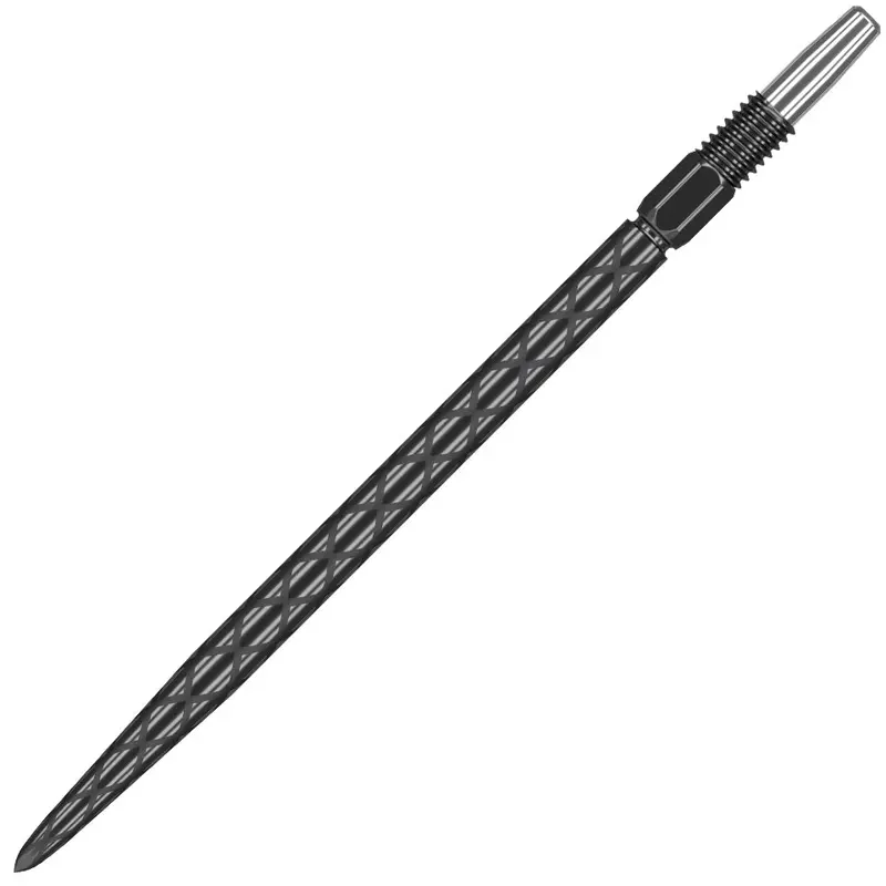 Target Swiss Diamond Pro Steel Tip Points – Jet Black, 40mm
