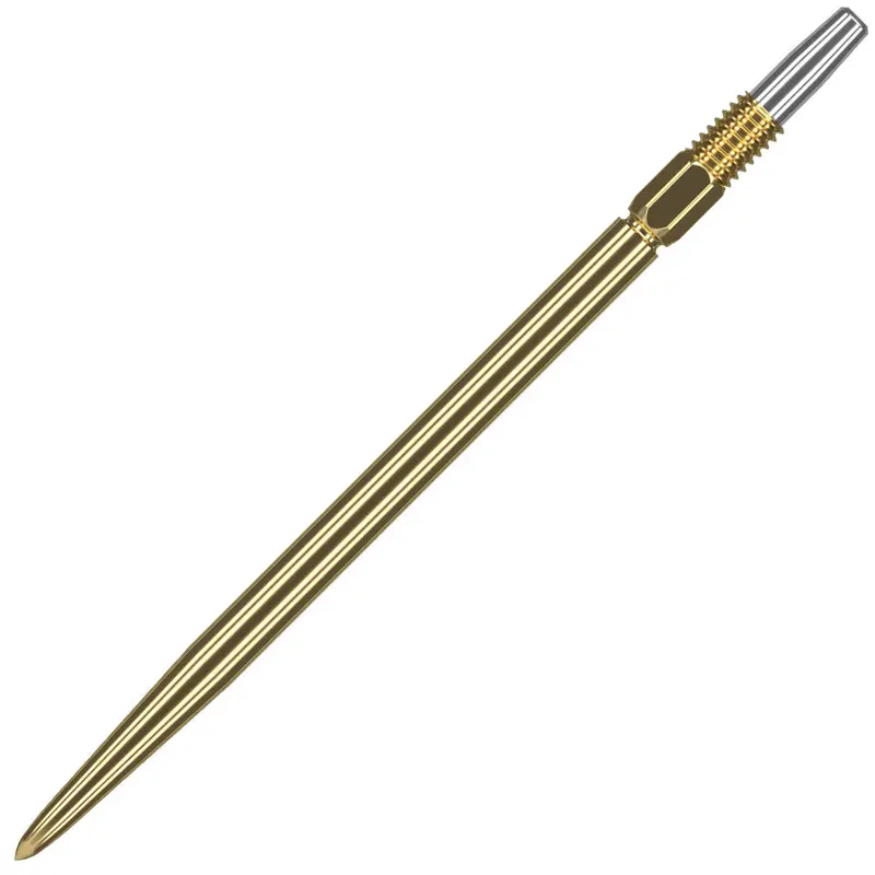 Target Swiss Steel Tip Points – Metallic Gold, 40mm