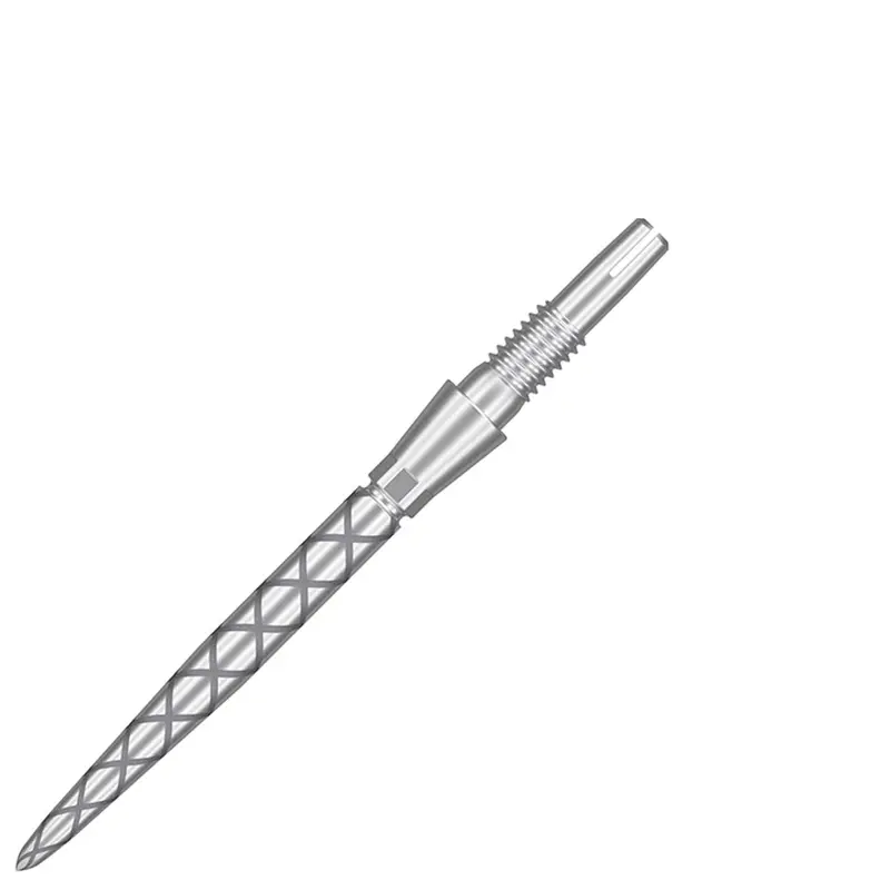 Target Swiss Storm Diamond Steel Points – Silver, 26mm