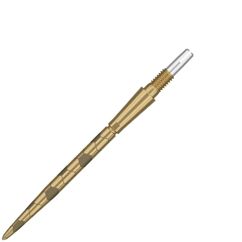Target Swiss Storm Onyx 35mm Gold Steel Dart Points