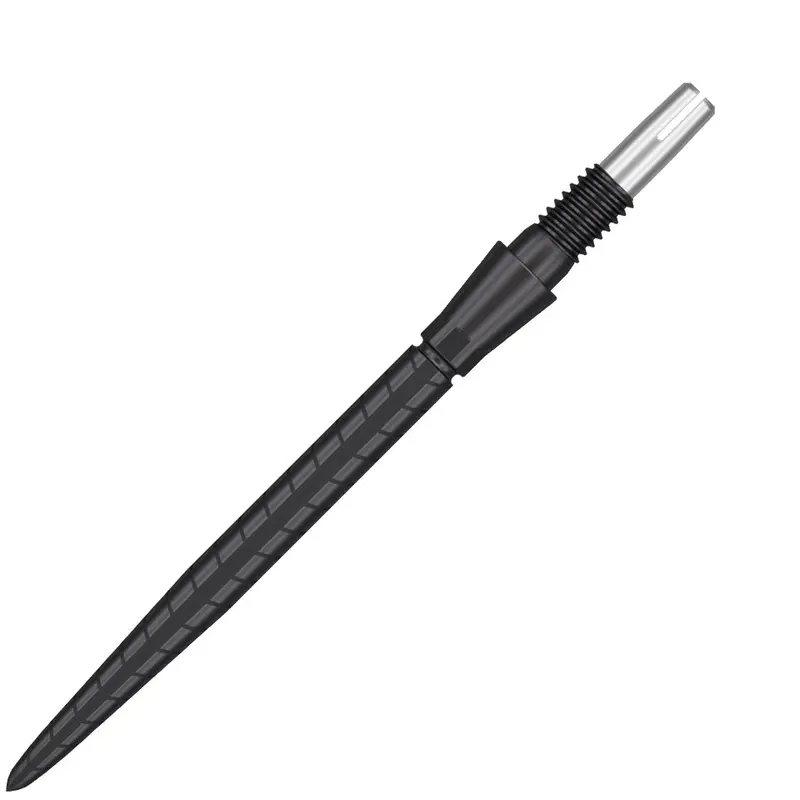 Target Swiss Storm Quartz Steel Tip Points – Matte Black, 35mm