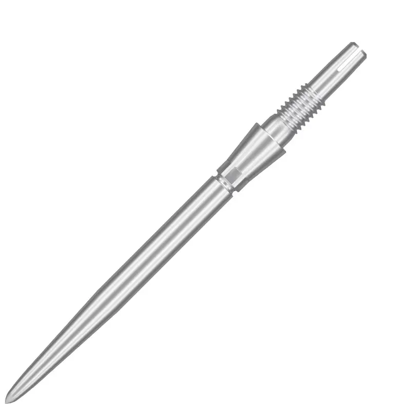 Target Swiss Storm Standard Steel Points – Brushed Silver, 30 mm