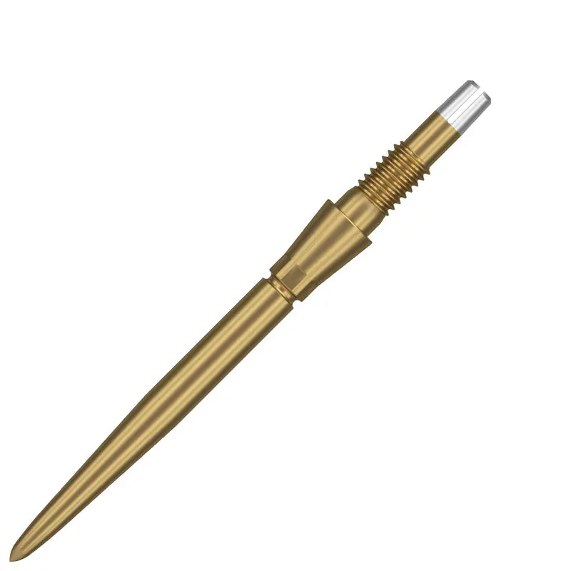 Target Swiss Storm Standard Steel Points – Gold Finish, 26 mm