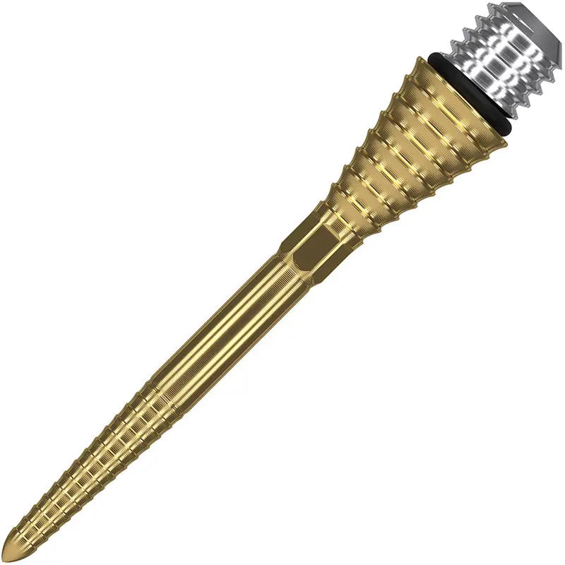 Target Titanium Grooved Swiss Point Conversion Tips – Gold, 30mm