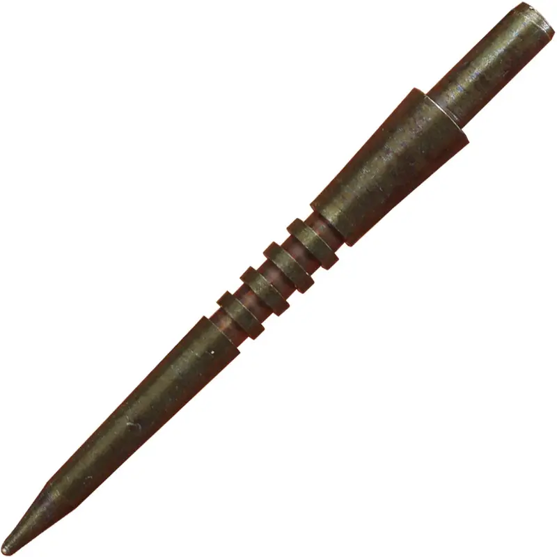 Voks Grooved Tornado Dart Points – Short Steel Tip